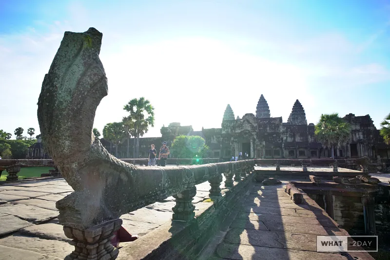 유네스코 세계유산인 캄보디아의 대표적 유적지 '앙코르 와트' 사원